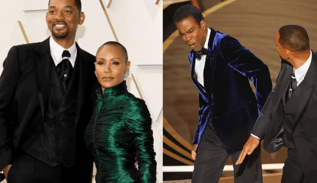 Will Smith se disculpa en los Premios Oscar 2022 tras golpear a Chris Rock por burlarse de su esposa. Foto: Composición LR / Instagram / TNT.