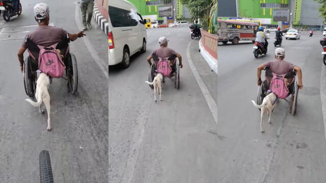 Esto ocurrió en las calles de Monumento Circle, ciudad de Caloocan. Foto: captura de YouTube