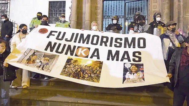 Rechazo. En Cusco cuestionan indulto a expresidente. Foto: La República