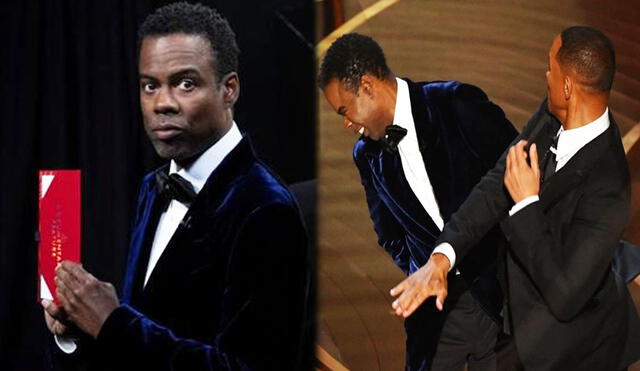 Chris Rock y Will Smith protagonizaron incidente en los Oscar 2022. Foto: AFP / captura Twitter