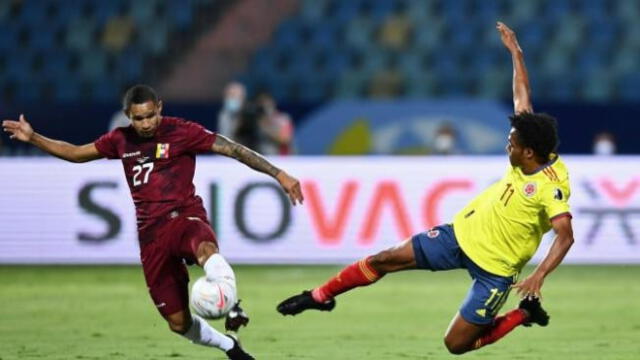 Este martes 29 de marzo se jugará el partido entre Venezuela vs. Colombia en el estadio Cachamay de Puerto Ordaz. Foto: AFP