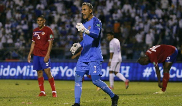 Costa Rica aseguró el cuarto lugar en la tabla de posiciones que le permite disputar el repechaje a falta de una fecha. Foto: AFP