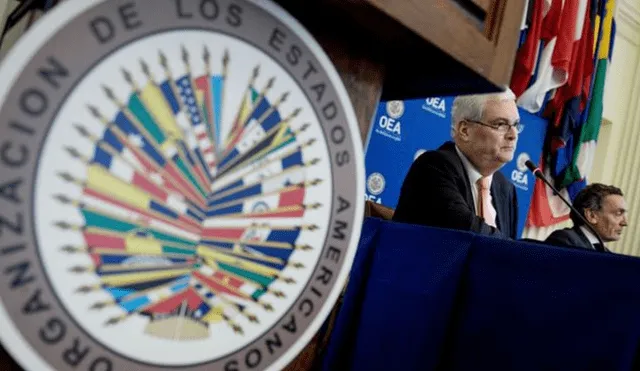 La OEA se creó en 1948 en la ciudad de Bogotá, Colombia. Foto: AFP