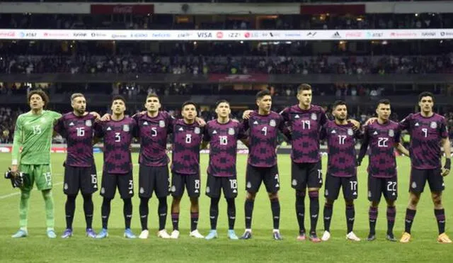 La selección mexicana intentará sellar su pase a Qatar frente a El Salvador. Foto: AFP