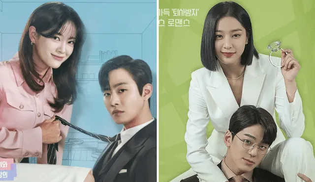 Kim Se Jeong, Ahn Hyo Seop, Seol In Ah y Kim Min Gyu son las parejas protagónicas en el k-drama "A business proposal". Video: SBS