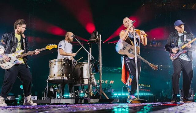 Coldplay se encuentra por Centroamérica como parte de su gira “Music of the spheres”. Foto: Instagram