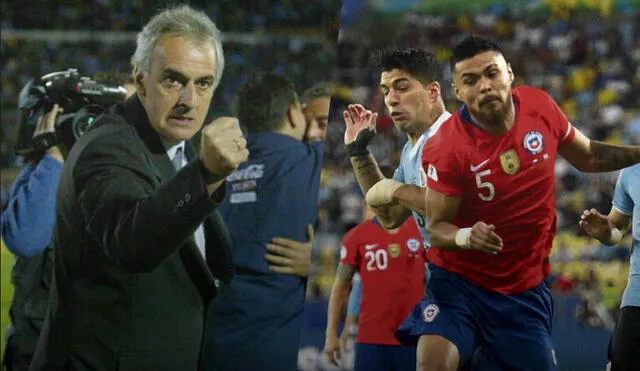 Jorge Fossati no se guardó nada y habló sobre el Chile vs. Uruguay. Foto: composición GLR/AFP