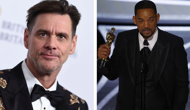 Jim Carrey aseguró que el público de los Óscar debió condenar lo hecho por Will Smith. Foto: EFE