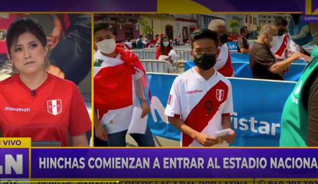 Perú se medirá ante Paraguay en el Estadio Nacional por las Eliminatorias Qatar 2022. Foto: captura Latina