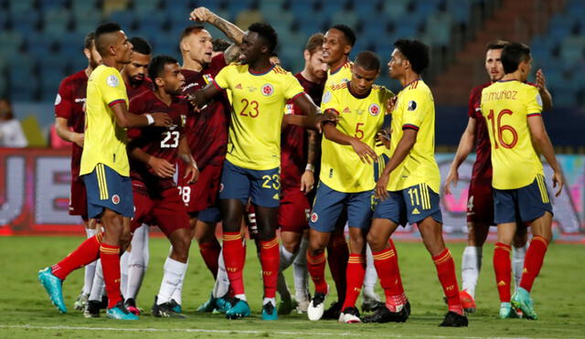 Venezuela vs. Colombia: la Vinotinto está eliminada y el Tricolor aún tiene chances. Foto: EFE