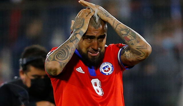 "Termina un proceso de eliminatoria muy triste para nosotros", lamentó el volante chileno. Foto: EFE
