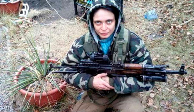 Irina Starikova habría asesinado a 40 personas, incluidos civiles en medio de su arremetida en contra de los ucranianos. Foto: Facebook