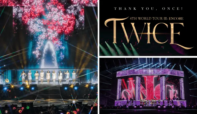 TWICE regresa con un nuevo concierto de "4th World Tour III". Foto composición: Facebook