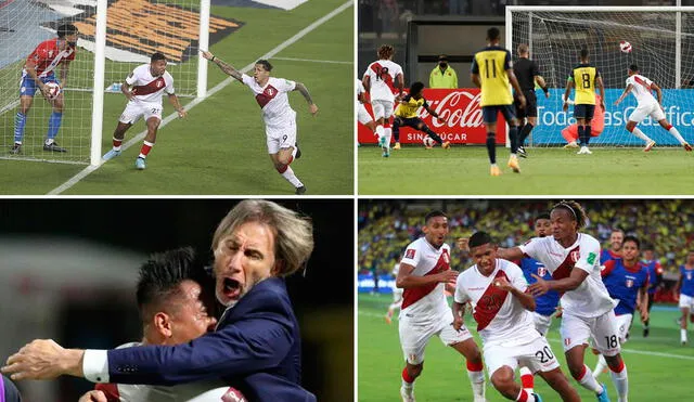 La selección peruana terminó con un total de 19 goles a favor en esta eliminatoria. Foto: composición Andina/EFE