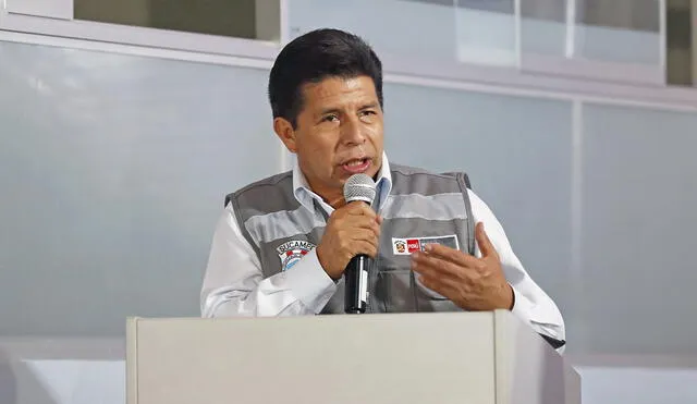 El presidente Pedro Castillo respaldó el trabajo del Sucamec. Foto: Presidencia | Video: TV Perú