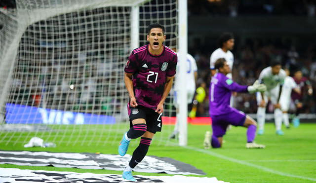 México finalizó el primer tiempo con 2-0 a su favor contra El Salvador. Foto: Selección Nacional