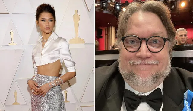 Guillermo del Toro llegó a los Oscar 2022 con "El callejón de las almas perdidas" nominada en cuatro categorías. Foto: composición LR/Difusión/Twitter/@RealGDT