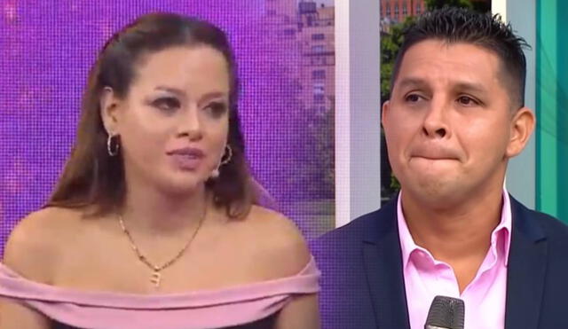 Flor Polo explica por qué no quiere que la relacionen más con Néstor Villanueva. Foto: composición/ captura de ATV/ captura de América TV