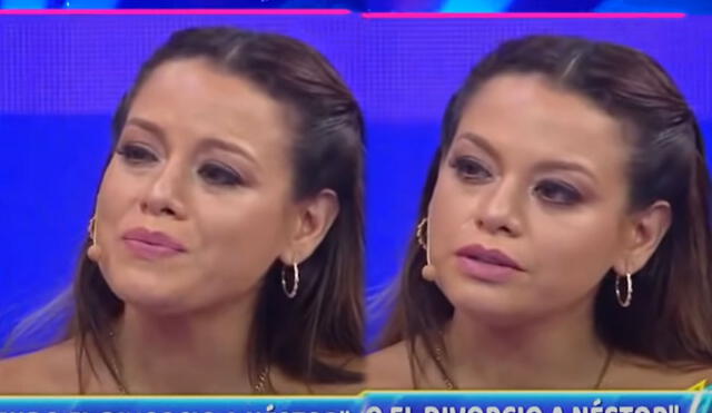 Florcita Polo se presentó en el programa “Magaly TV, la firme”. Foto: capturas ATV