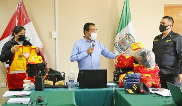 Autoridades suman esfuerzos contra la inseguridad ciudadana. Foto: Municipalidad Chulucanas