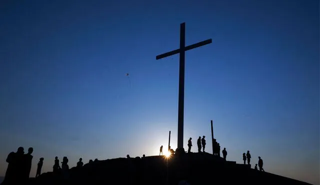La cruz de Cristo se ha convertido en uno de los principales emblemas de la cristiandad. Foto: AFP