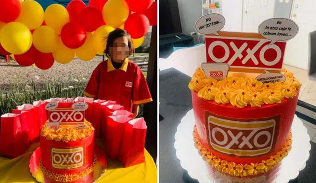 La fiesta de este menor se volvió viral en las redes sociales. Foto: captura de TikTok