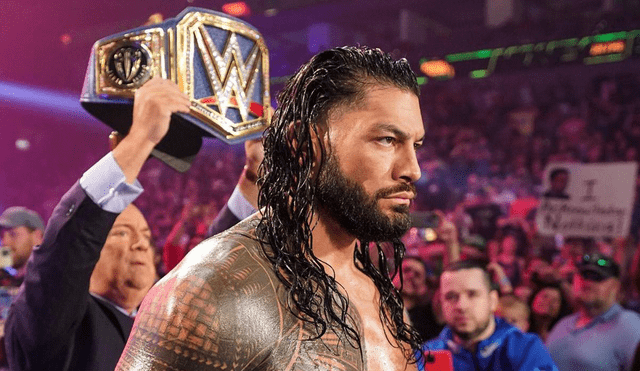Roman Reigns es el actual campeón universal de la WWE. Foto: WWE