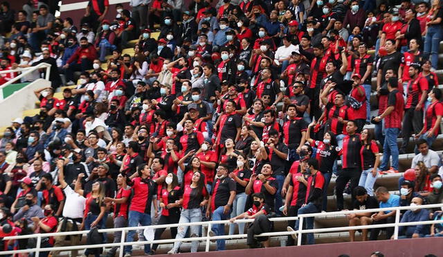 Hinchada de Melgar podrá acompañar al equipo a Brasil. Foto: Prensa FBC Melgar.