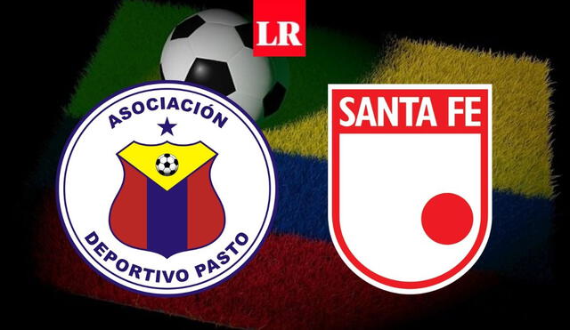 Deportivo Pasto recibe a Santa Fe este jueves a las 8.00 p. m. (hora colombiana). Foto: Composición LR.