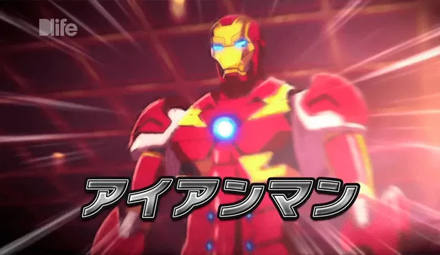 Iron Man en "Marvel Future Avengers". Foto: Madhouse