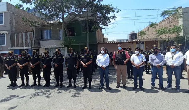 Presentaron unidades para el patrullaje integrado de la Policía Nacional y el cuerpo de Serenazgo. Foto: MDP