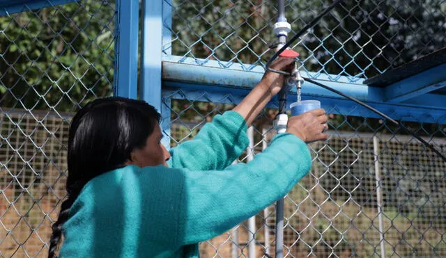 Sistemas de cloración permiten a pobladores del ande beber agua de calidad. Foto: GRLL