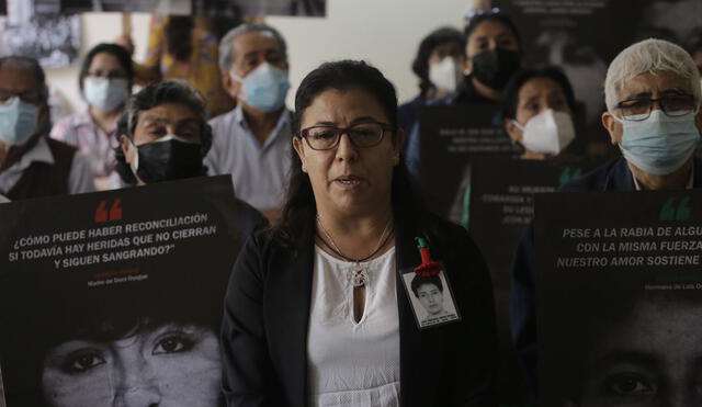 Gisela Ortiz declaró en audiencia de la Corte Interamericana de Derechos Humanos. Foto: captura de Corte IDH. Foto: Gerardo Marín