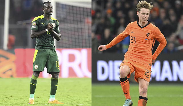 Senegal y Países Bajos abrirán el Mundial de Qatar 2022. Foto: composición de AFP