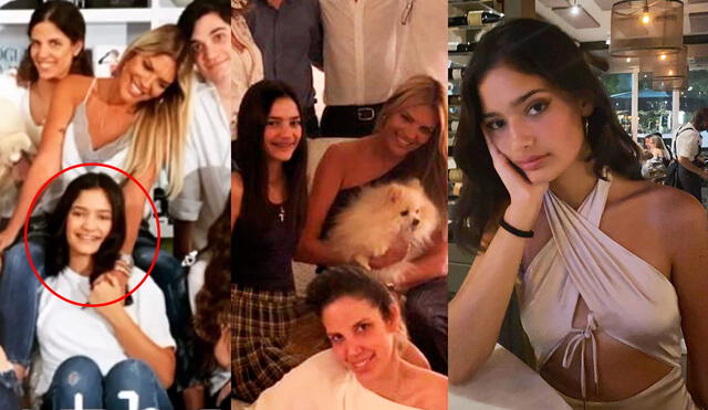 Miranda Sánchez de Lamadrid es hija de Jessica Newton. Foto: composición / Instagram
