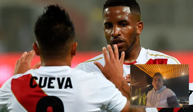 Cueva y Farfán han disputado con Perú el Mundial de Rusia 2018. Foto: composición/ AFP/ captura Gol Perú