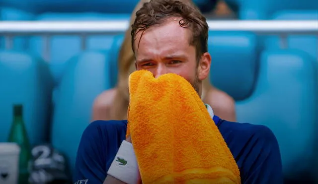 Daniil Medvedev podría perderse 2 Grand Slam este año. Foto: EFE