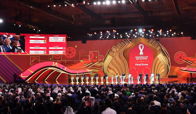 El sorteo de la fase de grupos se llevó a cabo en Doha, Qatar. Foto: EFE