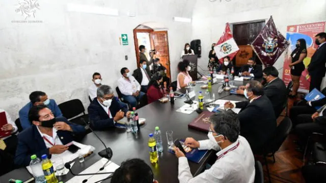 En Arequipa se realizó I Encuentro Macroregional de Presidentes de Consejos Regionales. Foto: GORE Arequipa