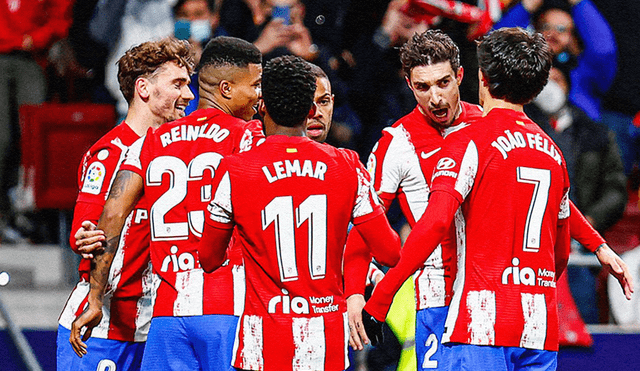 Atlético de Madrid es tercero de LaLiga Santander con 57 puntos. Foto: Atlético de Madrid