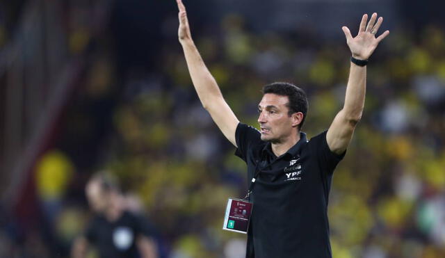 Lionel Scaloni llega al Mundial Qatar 2022 con Argentina como el vigente campeón de América. Foto: EFE