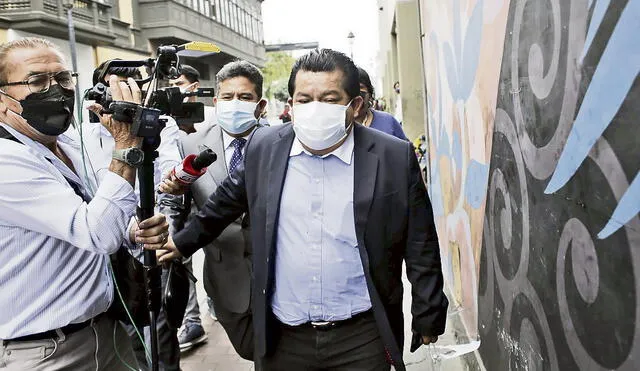 Ataque. Defensa de Bruno Pacheco presentó queja contra la fiscal de lavado de activos. Foto: Antonio Melgarejo