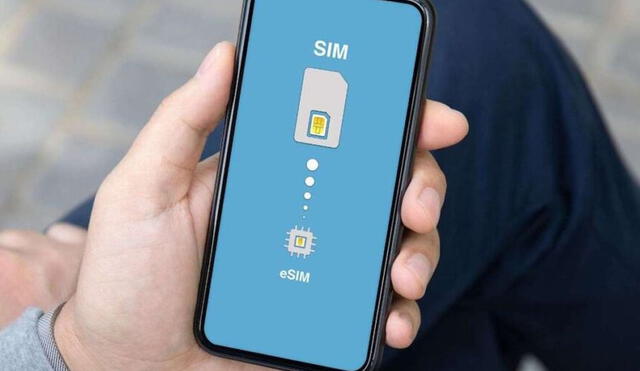 Una eSIM es una tarjeta micro SIM integrada directamente en un teléfono inteligente. Foto: Urban Tecno