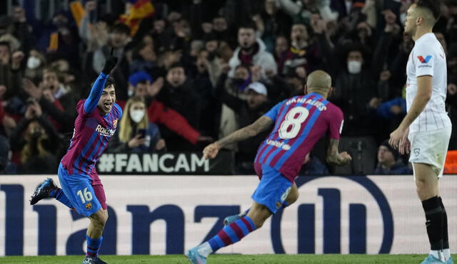 Barcelona sumó su sexta victoria al hilo en LaLiga de la mano de Xavi. Foto: EFE