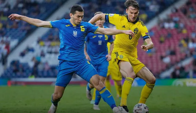 Ucrania deberá enfrentarse a Escocia en el repechaje europeo, el ganador se mide contra Gales. Foto: EFE