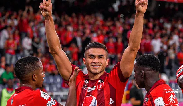 Con gol de Carlos Sierra, América de Cali vence por 1-0 a Millonarios. Foto: Twitter América de Cali