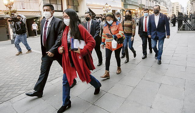 Alternativa. Bancada de JP plantea una reforma electoral. Foto: Antonio Melgarejo/ La República