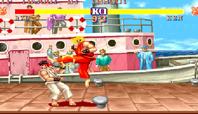 Muchos fans de Street Fighter la llamaban patada huracán o patada giratoria. Foto: captura de YouTube