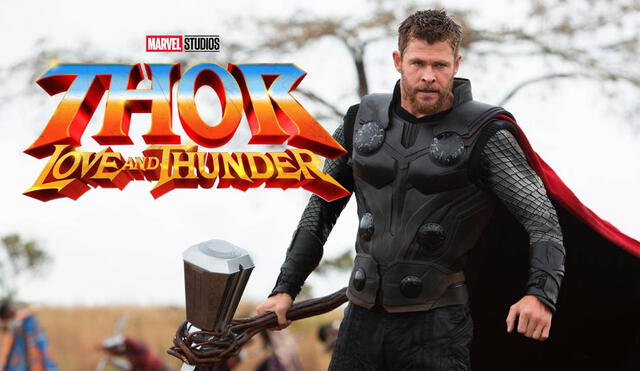 Chris Hemsworth publicó una foto en su Instagram en la que confirma el inicio de la promoción de "Thor: love and thunder" y ahora los fans exigen el primer tráiler. Foto: composición LR/ Marvel