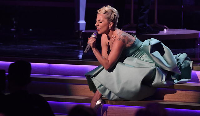 Grammy 2022: Lady Gaga conmovió a todos con su homenaje a Tony Bennett. Foto Valerie Macon/AFP